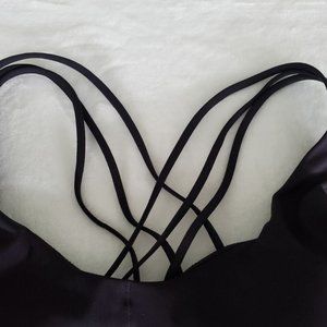 Activewear Women's Seamless Mid-Impact Strappy Back Sports Bra - All in …